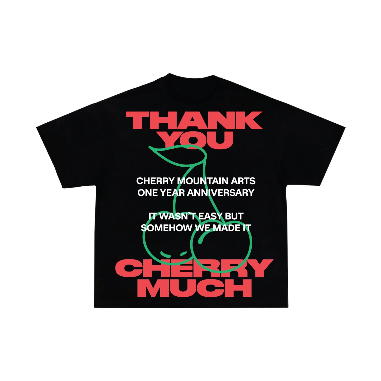 One Year Anniversary Tee (Black)