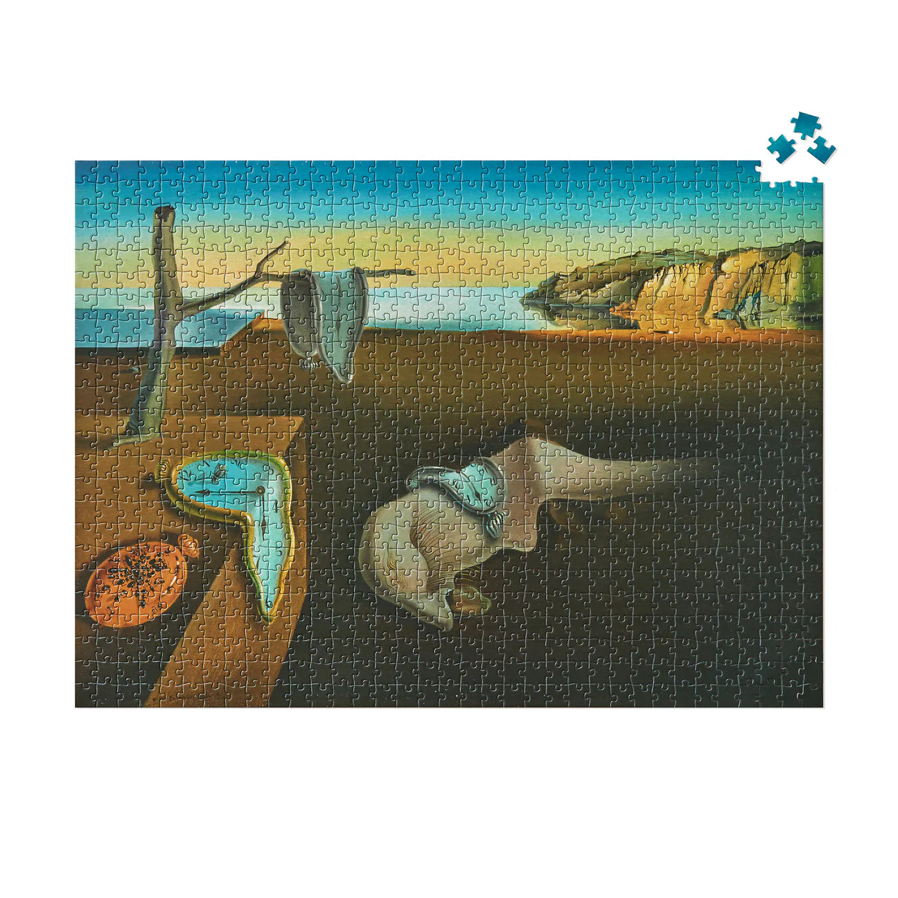 SALVADOR DALÍ PERSISTENCE OF MEMORY JIGSAW PUZZLE - 840 PIECES
