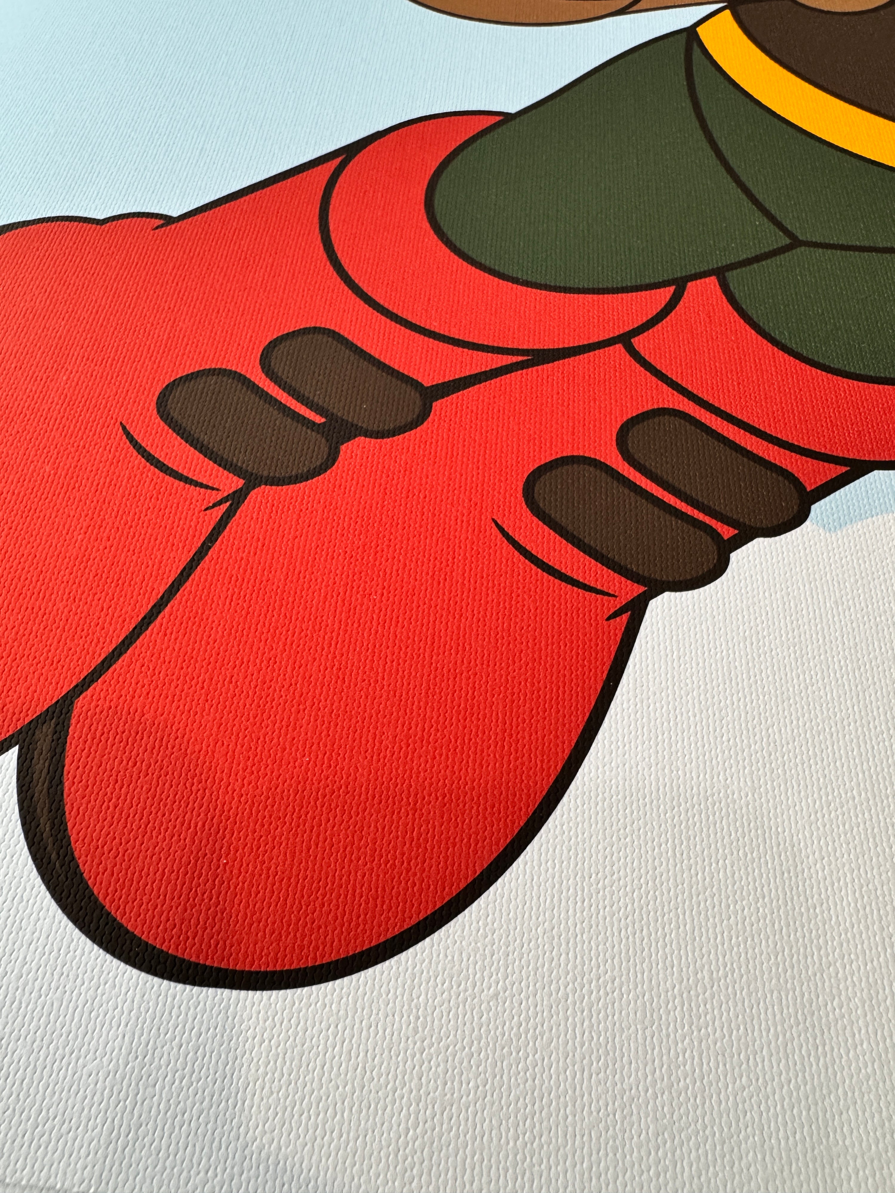 FRAMED The Sky Might Fall (24 x24)