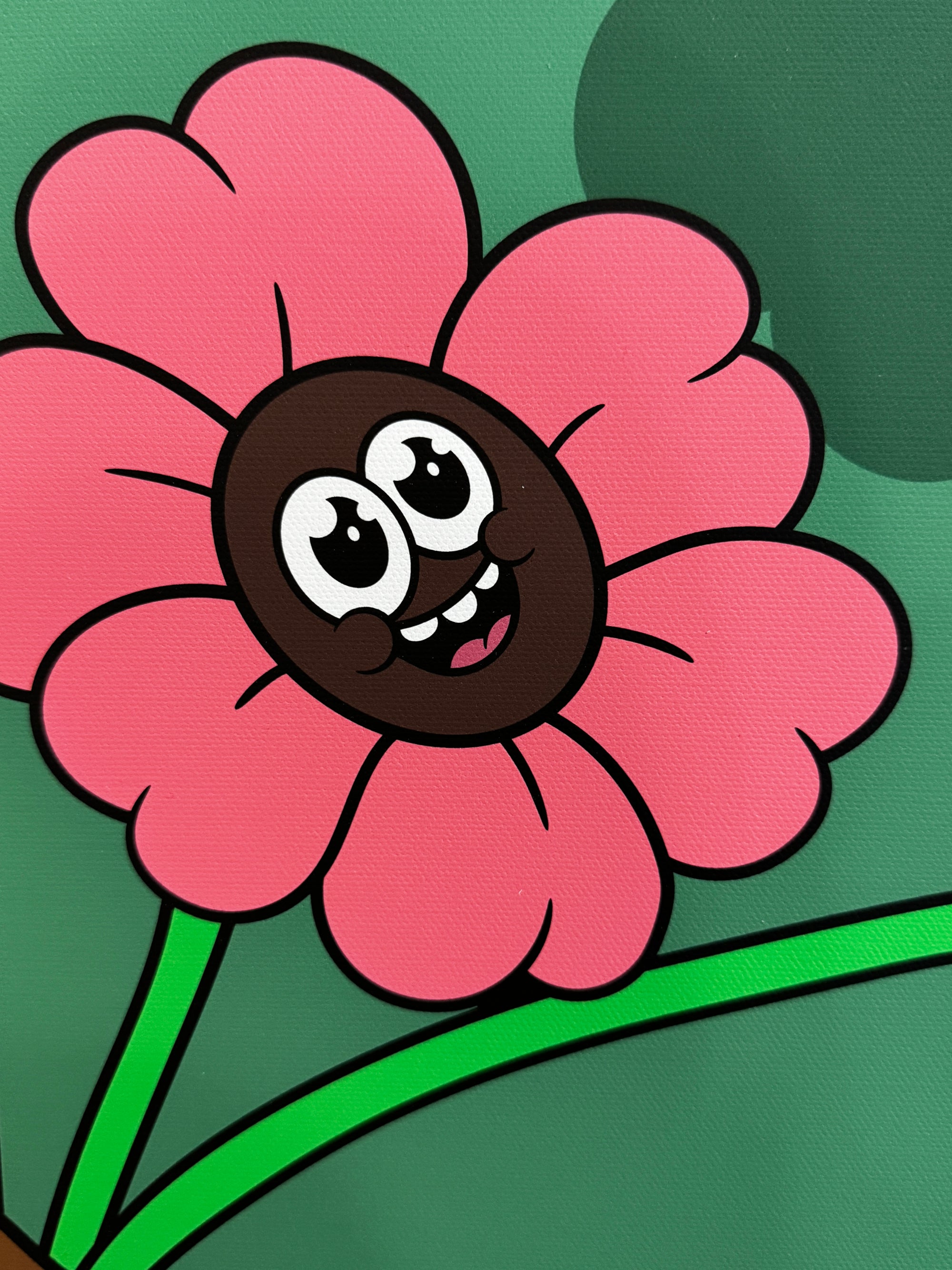 Chocolate Flower Kisses (16.5 x11.7)