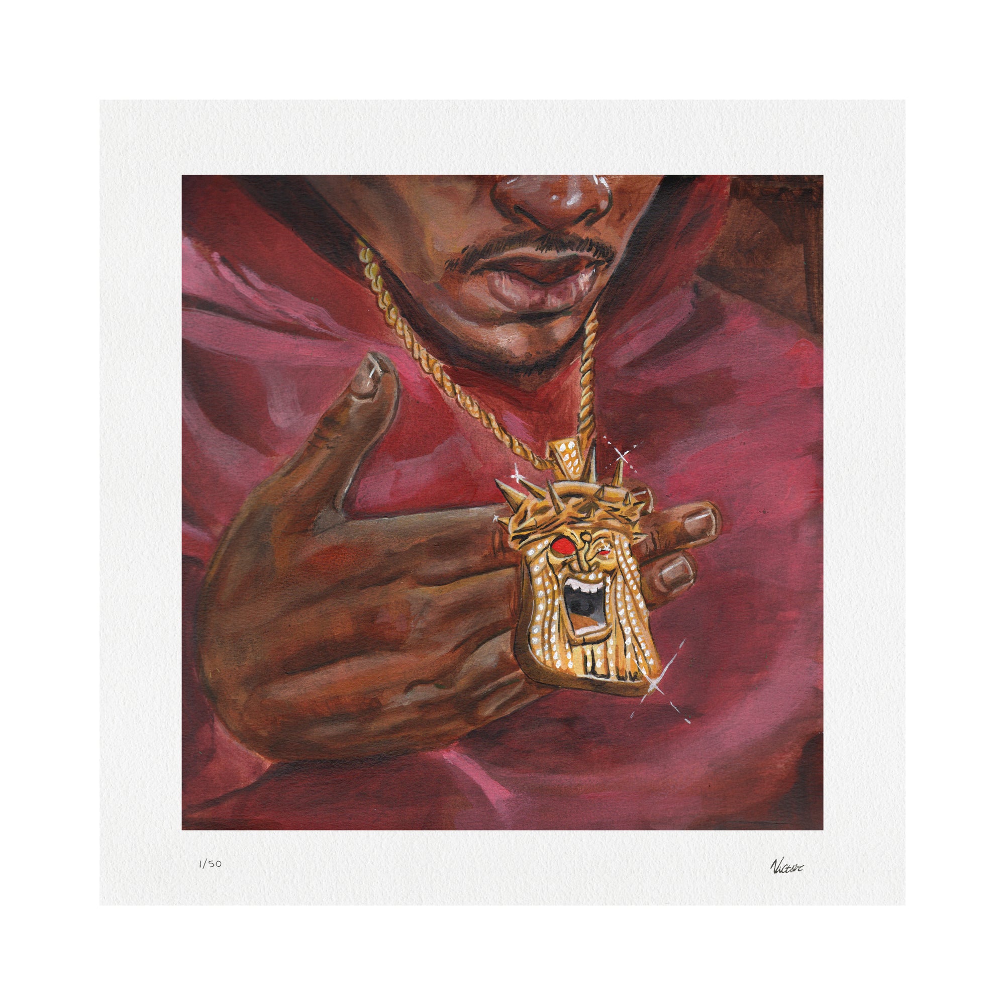 DIMITHRY VICTOR: Lord Forgive Me (Fine Art Edition)
