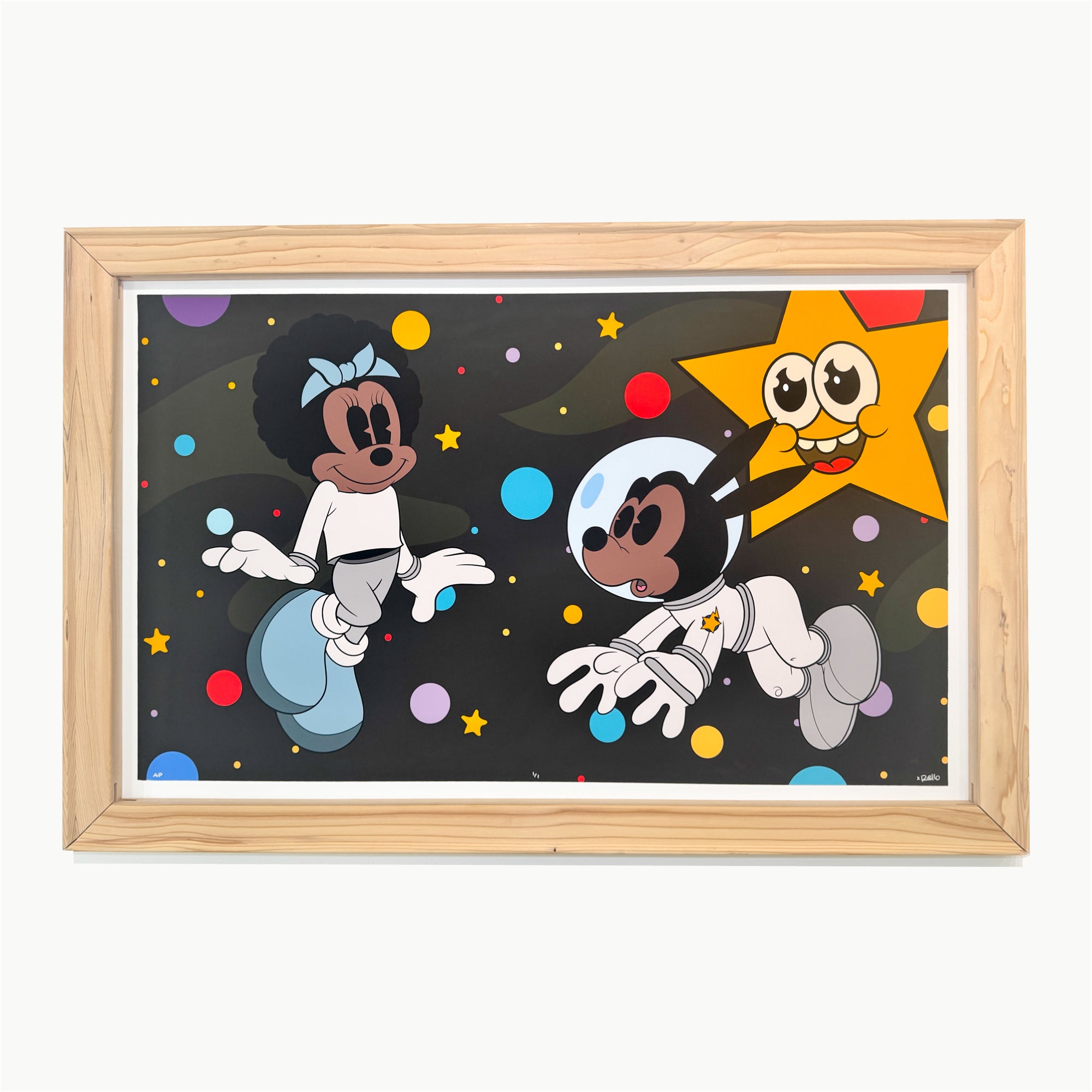 Alien Shooting Star (24 x40)