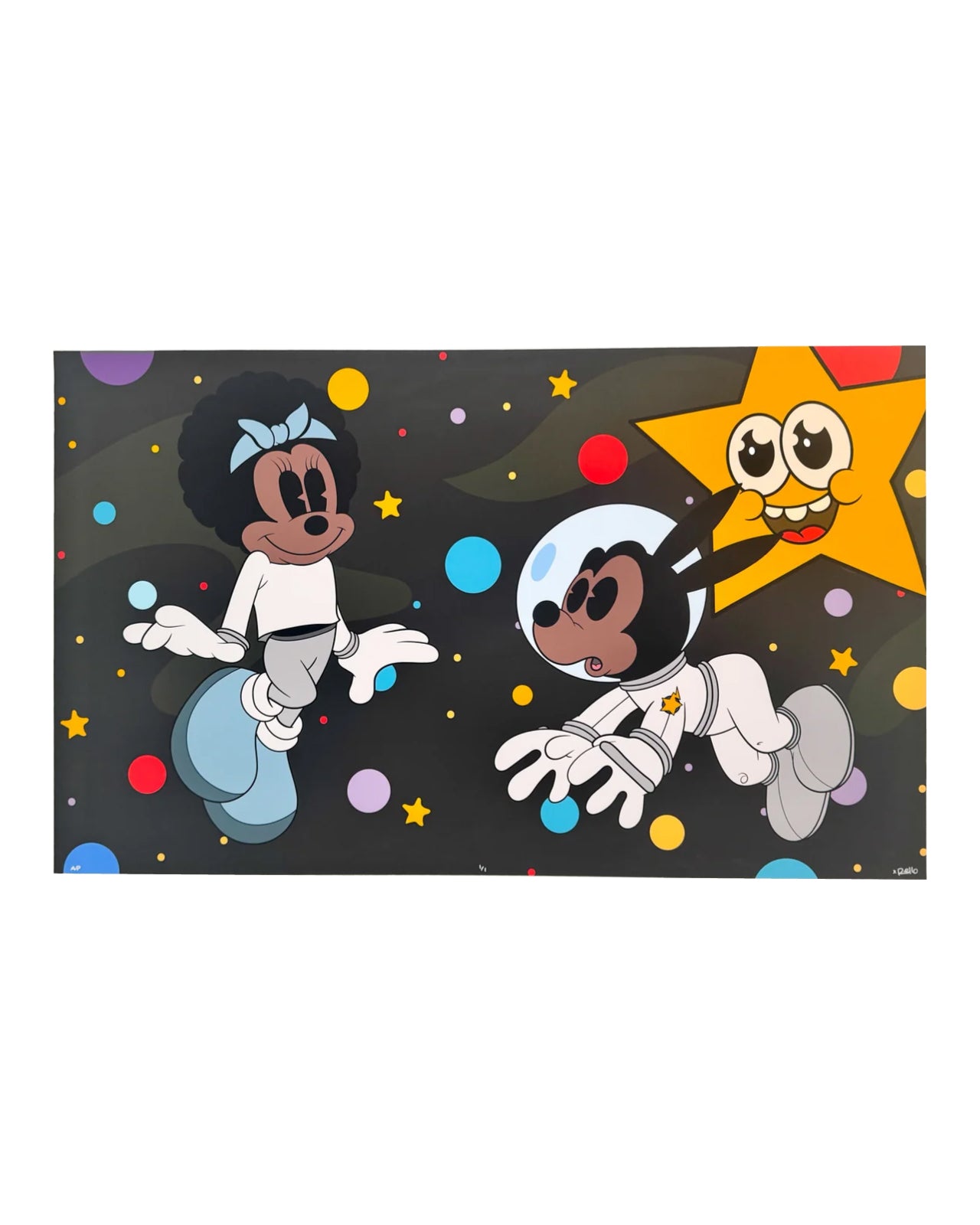 Alien Shooting Star (24 x40)