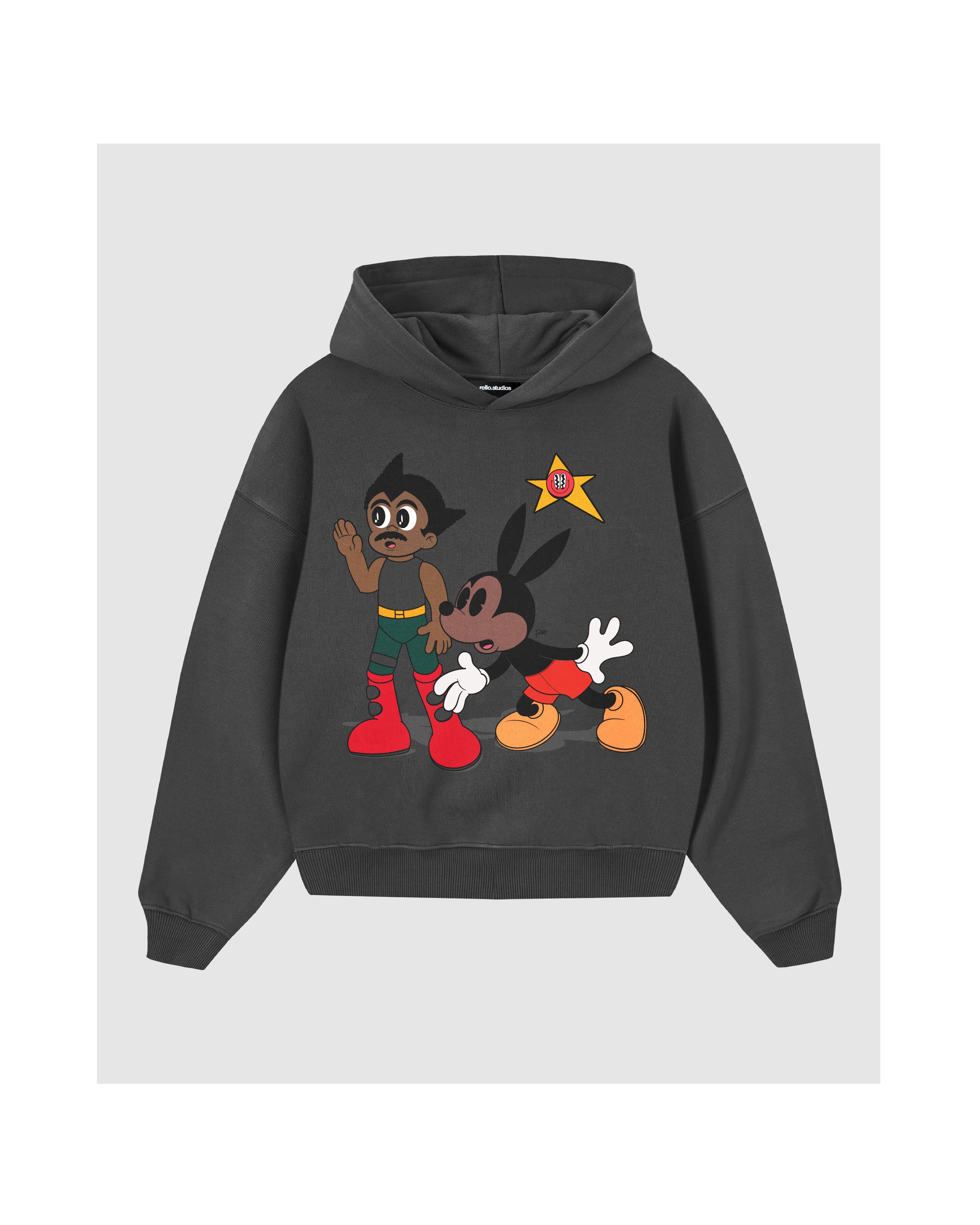 Ghosts Hoodie (Aged Black)