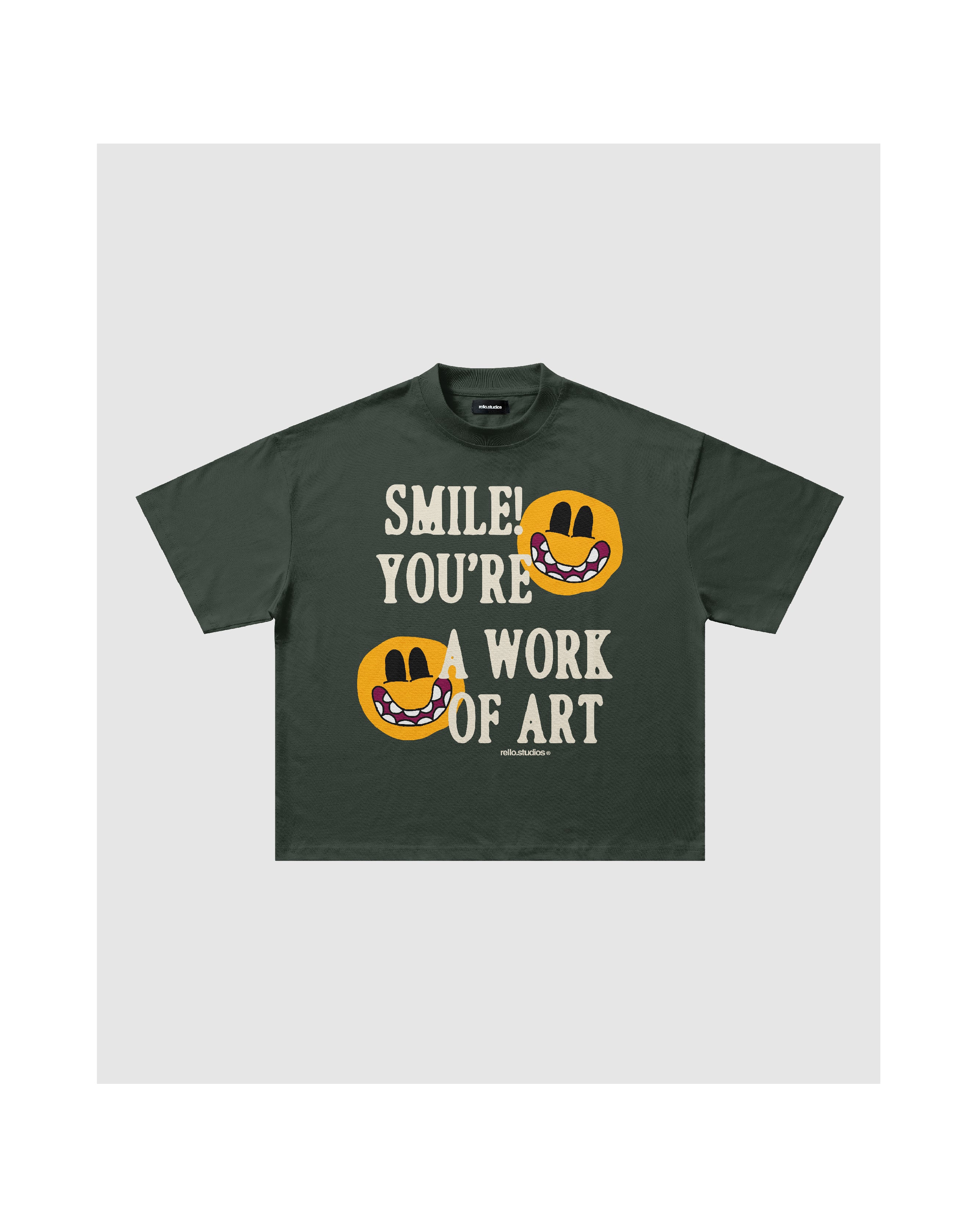 Work of Art Tee (GREEN)