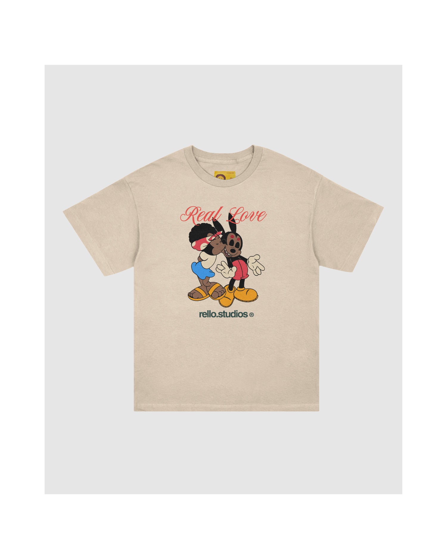 REAL LOVE TEE (BONE)