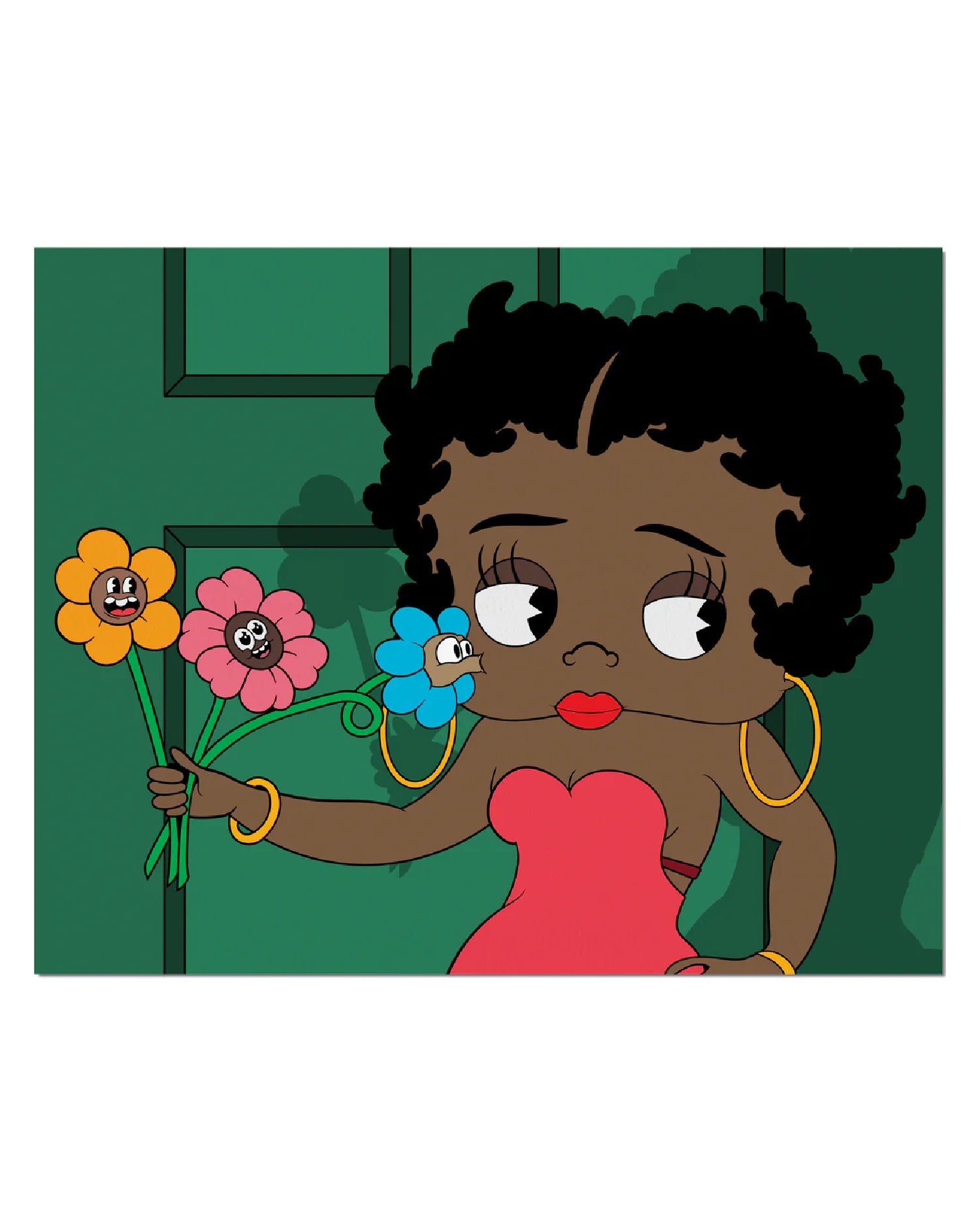 Chocolate Flower Kisses (30 x45) 1 of 1